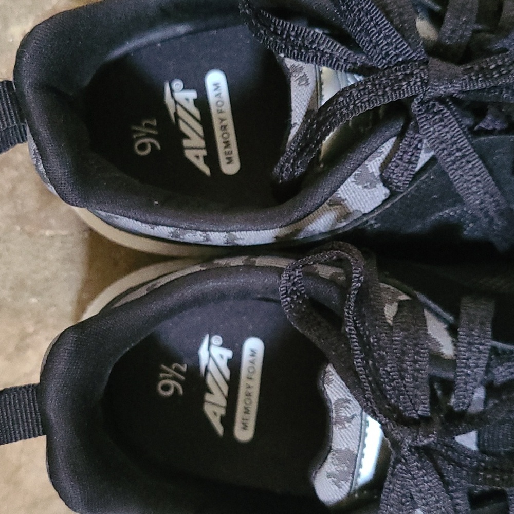 AVIA Black Gray Leopard Zumba 9.5 - Picture 5 of 7